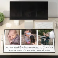 Best Moms Get Promoted to Grandma 3 Photo Desk Mat