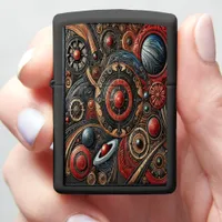 Exploration of Cosmic Patterns in Alien Realms Zippo Lighter