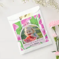 Custom Watermelon Photo Favor Bags