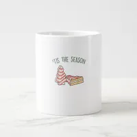 Tis The Season Holiday Christmas Giant Coffee Mug