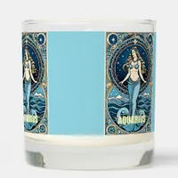 Aquarius Astrology Sign Scented Candle