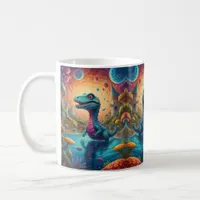 Welcome to the Magical World of Dino Delights Coffee Mug