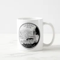 Faux Arizona State Quarter Grand Canyon State Coffee Mug