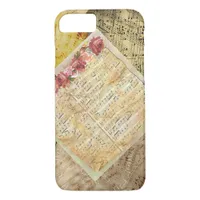 Vintage Sheet Music Musical Notes Phone Case