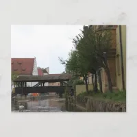 Amberg, Bridge over River Vils Postcard