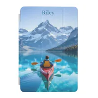 Kayaking in Mountains Personalized iPad Mini Cover
