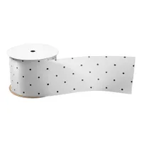 Tiny Polka Dots Satin Ribbon