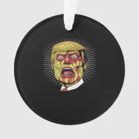 Trumpkin Retro Halloween   Ornament
