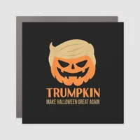 Trumpkin Make Halloween Great Again Funny Sarcasti Car Magnet