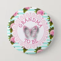 Grandma to Be Baby Shower Button