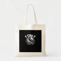 F-Caw-F Minimal Clean Tote Bag