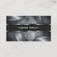 Metal and Concrete Industrial  Business Card