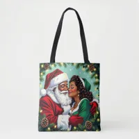Mr and Mrs Clause Sweet Christmas  Tote Bag
