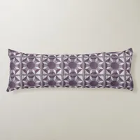 Body Pillow - Purple Quilt Pattern