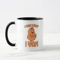 I Yam What I Yam Sweet Potato Funny Thanksgiving Mug