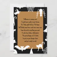 Halloween Party Invitations