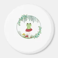 Cottagecore Aesthetic Kawaii Frog Goblincore Cute  Magnet