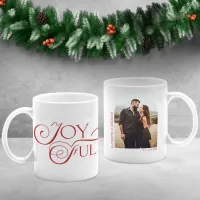 Modern Joyful Holiday Arch Coffee Mug