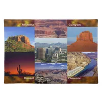 Arizona Desert Collage Cloth Placemat
