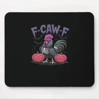 F Caw F Funny Chicken Classic Simple Clean Style Mouse Pad
