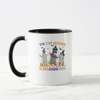 Halloween Sonography Retro Tis The Season Ultrasou Mug
