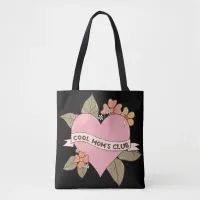 Cool Mom’s Club Personalized Monogram Tote Bag