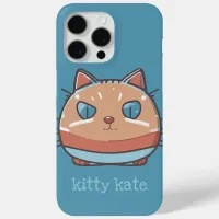 Kitty Cat Faced iPhone 15 Pro Max Case