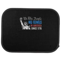 No Kings In America Since 1776 Retro Classic Car Floor Mat