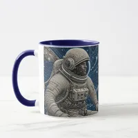 Ai Art Astronaut in Space Mug