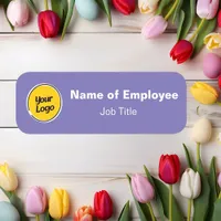 Multi Color Employee Magnetic Or Safety Pin Name Tag