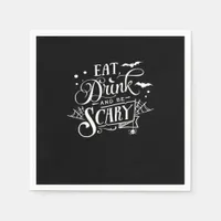 Eat Drink And Be Scary Unique Cool Napkins