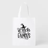 Witch and Famous Grocery Bag