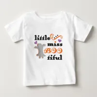 little miss bootiful cute halloween baby T-Shirt