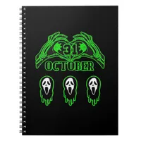 Skeleton Hands Classic Design Notebook