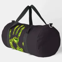 Glowing Ghoul Handprint Duffle Bag