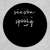 Tis The Season To Be Spooky Halloween Retro Classi Patch