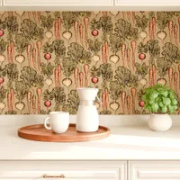 Vintage Vegetable Garden Wallpaper