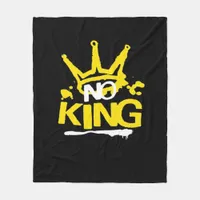 No King Minimal Clean Fleece Blanket