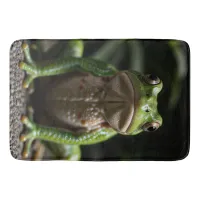 Green Frog Bath Mat