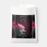 Floral Lotus Wedding Suite | Starry Night Romance Favor Bag