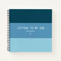 Letters to My Son Keepsake Journal