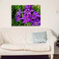 Pretty Purple Flowers  Poster