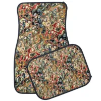 Abstract Art Car Mats