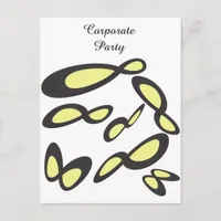 RSVP Corporate Party - Infinity Symbol Invitation Postcard