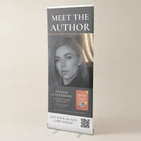  Custom Author Photo Book Signing Event Promo Retractable Banner