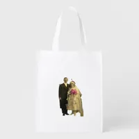 Till Death Do Us Part Meme Classic Style Grocery Bag