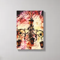Plaza Light Canvas Print