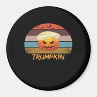 Halloween Trumpkin Vintage Us Magnet