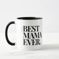 Ultra Modern Bold ‘Best Mama Ever photo Mug