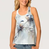 Bluebirds and Blossoms Tank Top